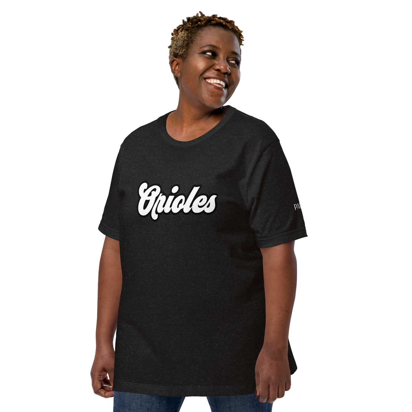 St. Louis Park Orioles T Shirt SLP Black Heather