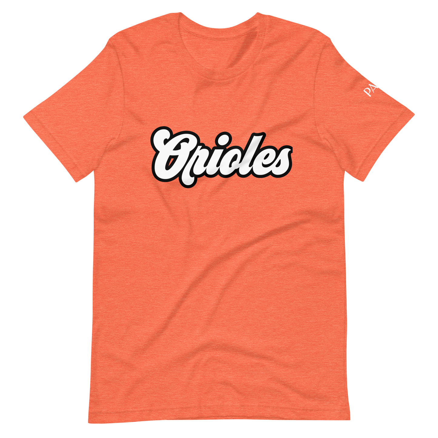 St. Louis Park Orioles T Shirt SLP Orange Heather