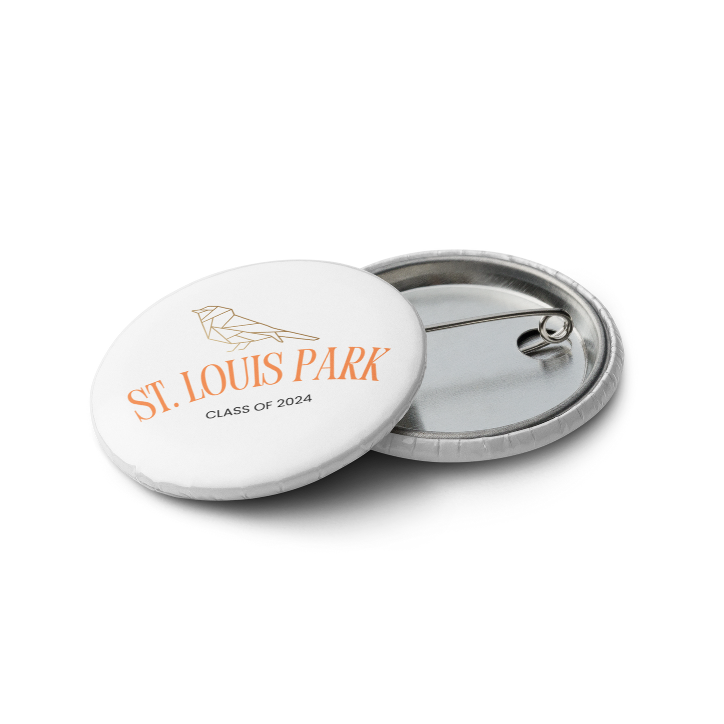 Set of St. Louis Park SLP Orioles Pin Buttons