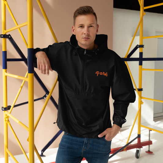 St Louis Park Orioles Embroidered Champion Packable Jacket with Orange Park Embroidery