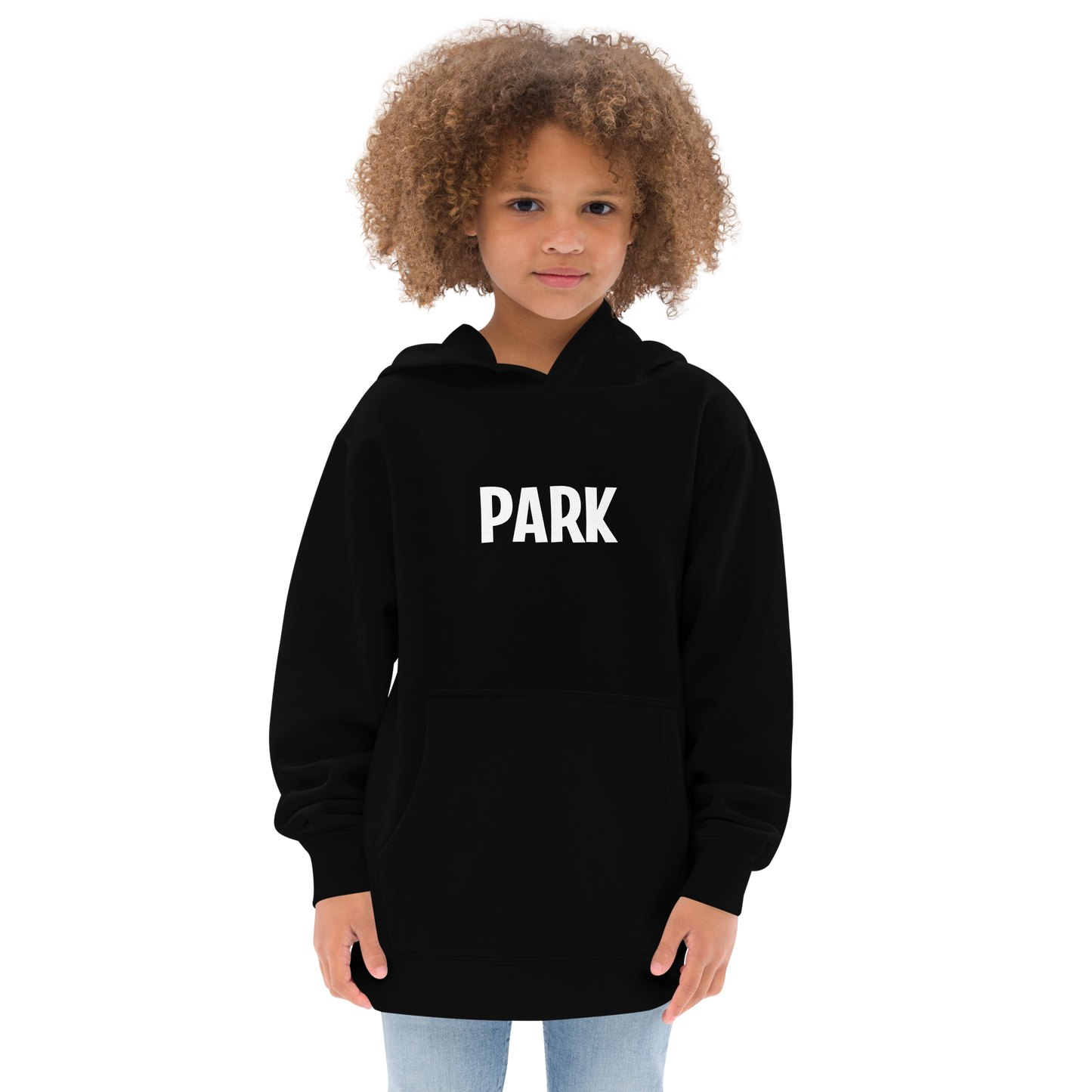 St. Louis Park Orioles Black Fleece White Lettering Kids Hoodie Sweatshirt