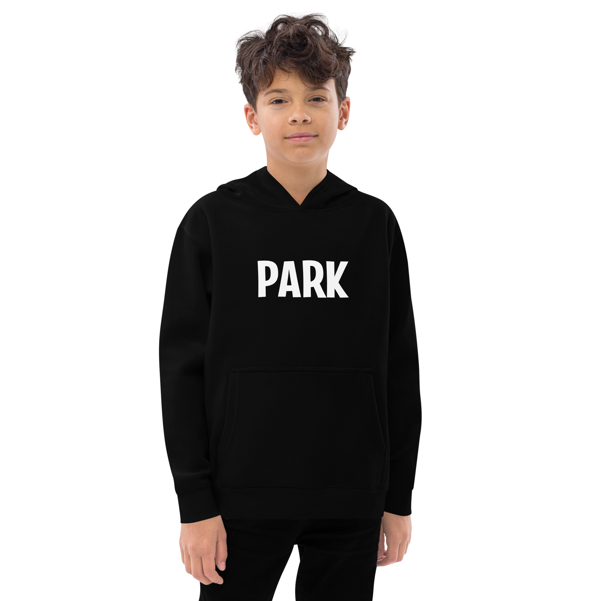 St. Louis Park Orioles Black Fleece White Lettering Kids Hoodie Sweatshirt