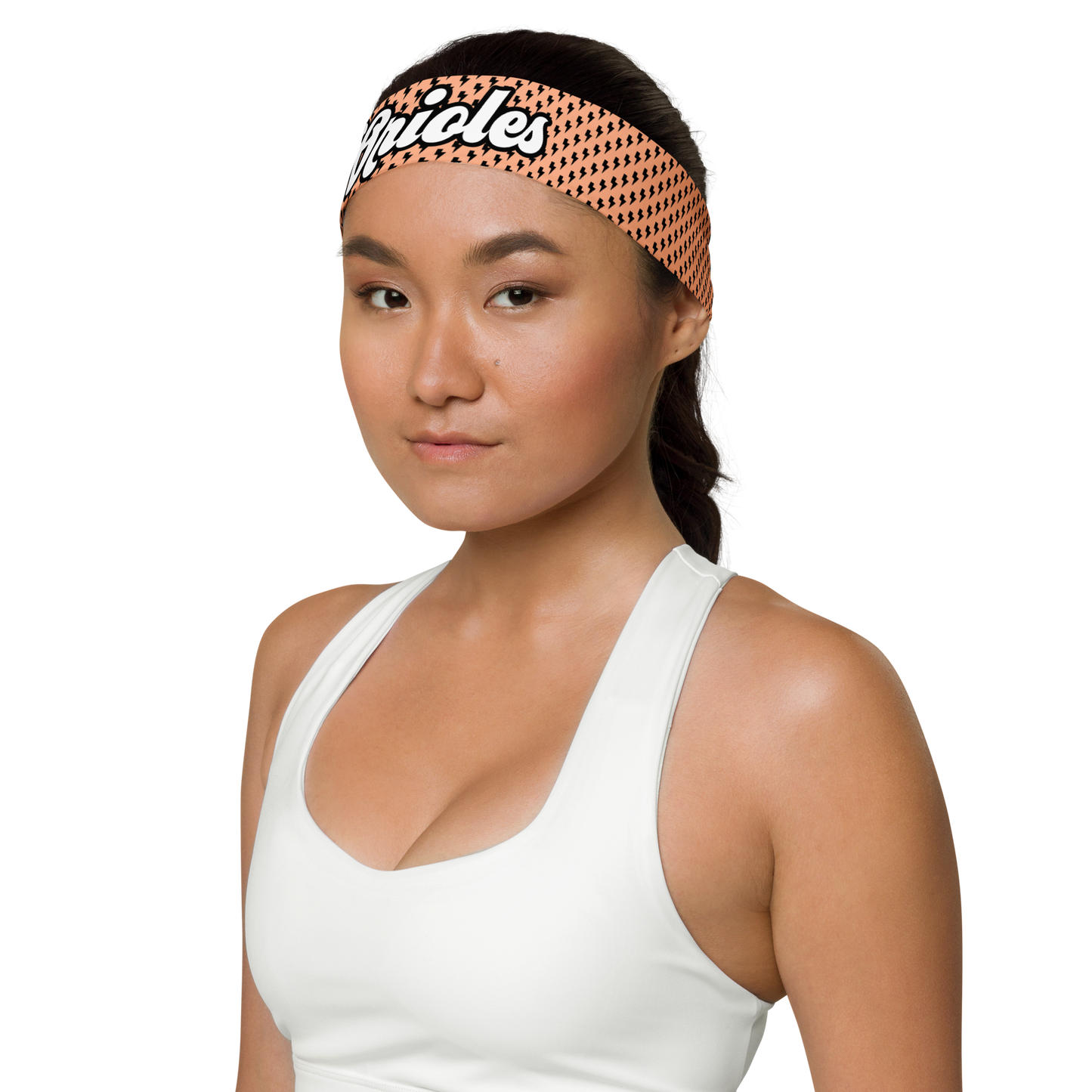 St Louis Park Orioles Lightning Orange Headband