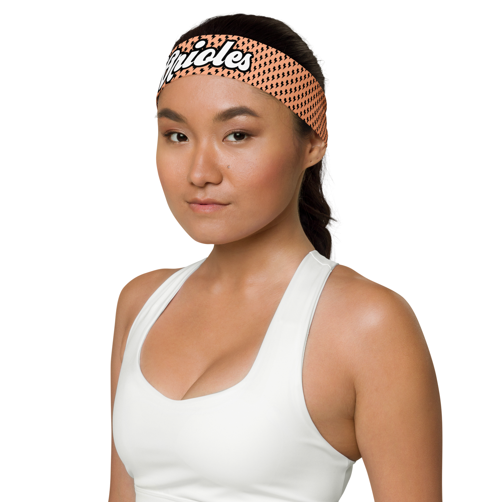 St Louis Park Orioles Lightning Orange Headband