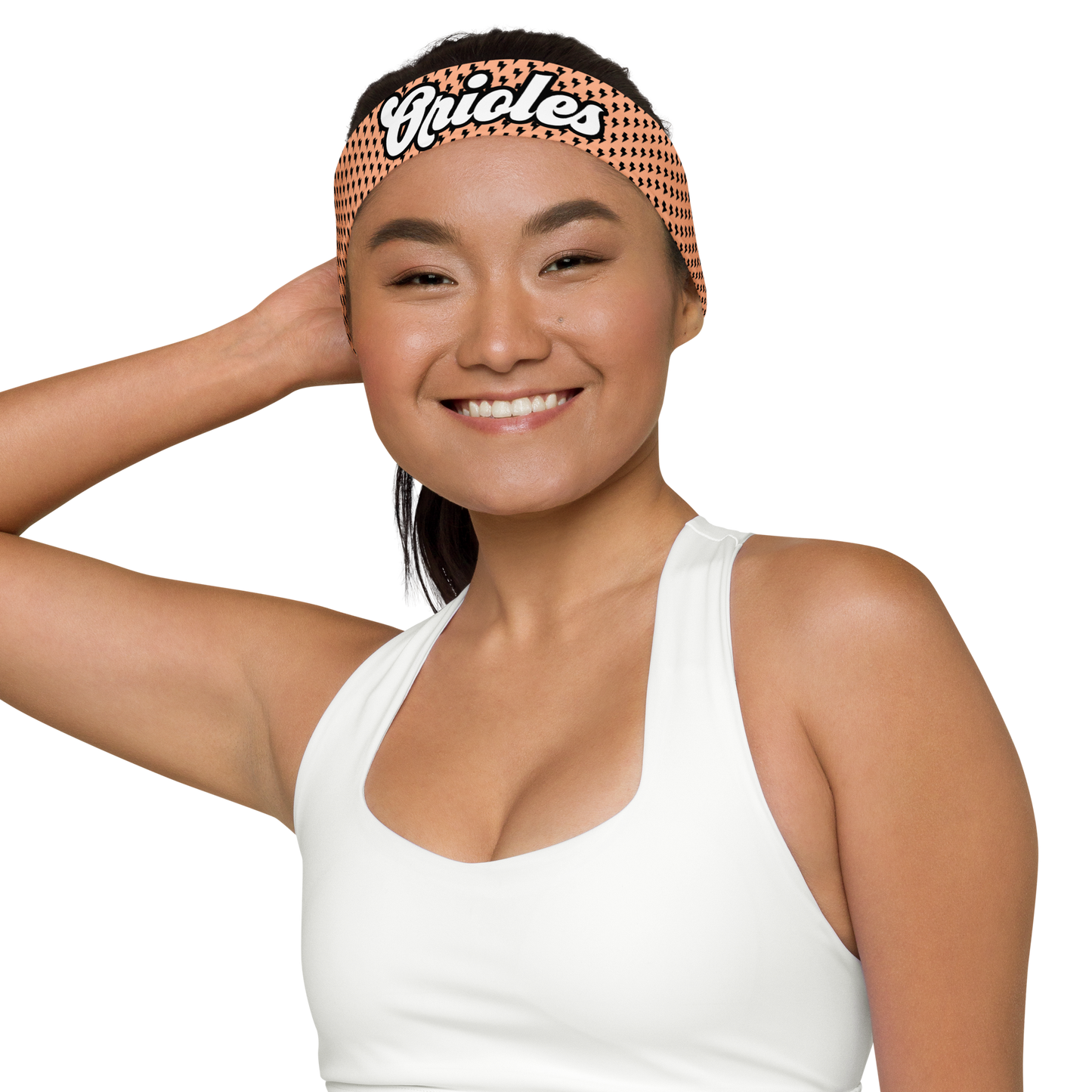 St Louis Park Orioles Lightning Orange Headband