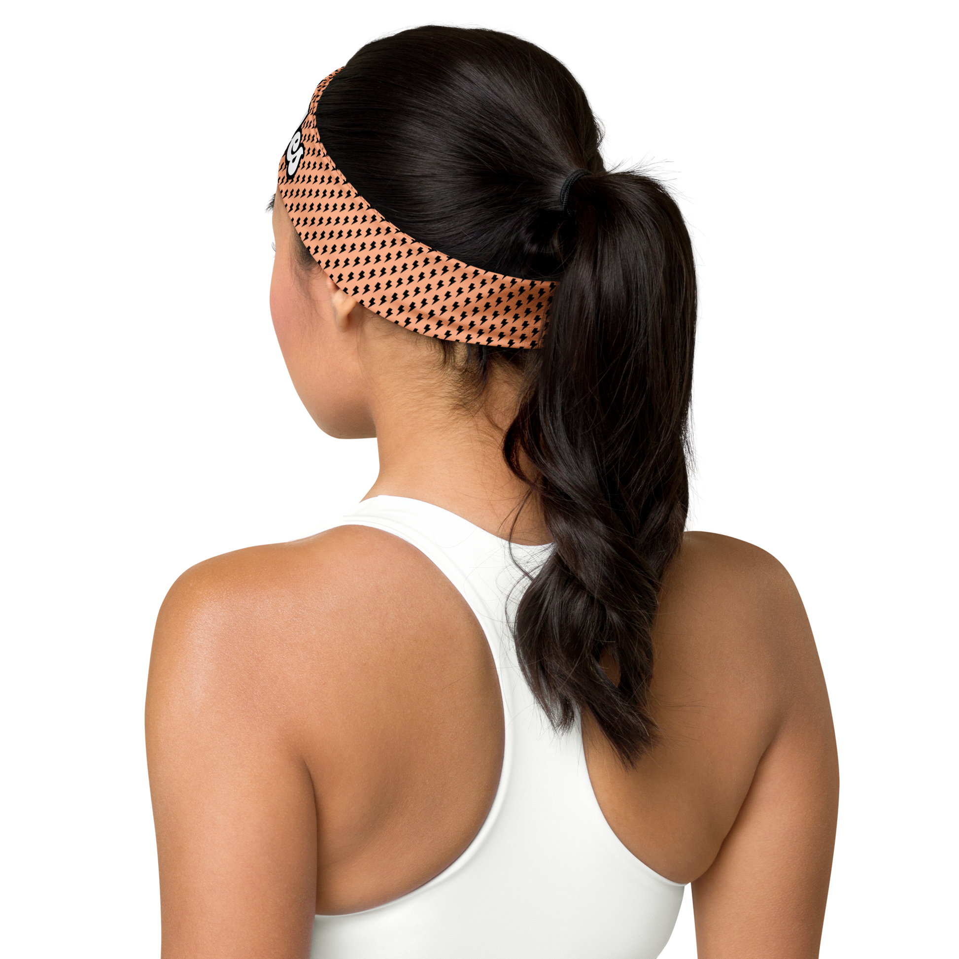 St Louis Park Orioles Lightning Orange Headband