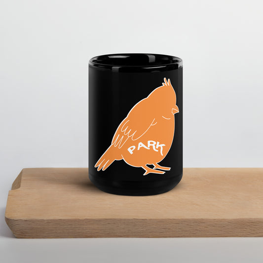 Black Glossy Mug 15 oz St. Louis Park Orioles Schools