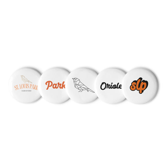 2.25 inch button class of 2024 st louis park orioles