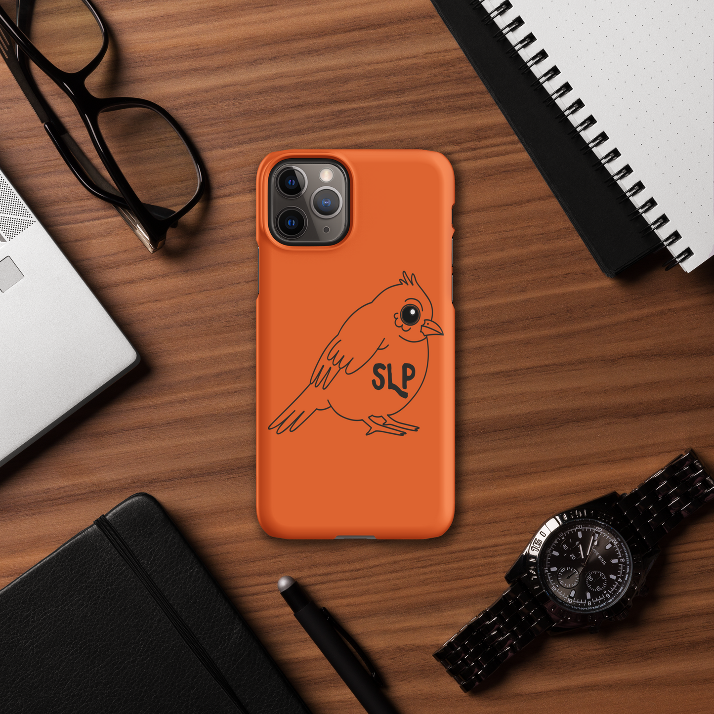 St. Louis Park Oriole Snap case for iPhone®-Orange
